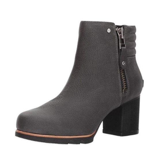 Sorel Shoes - Sorel Danica Waterproof Leather Moto Booties